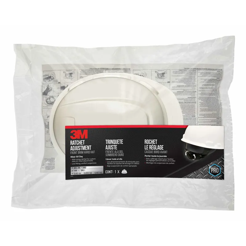 3M CHH-R-W6-PS Non-Vented Hard Hat with Ratchet Adjustment