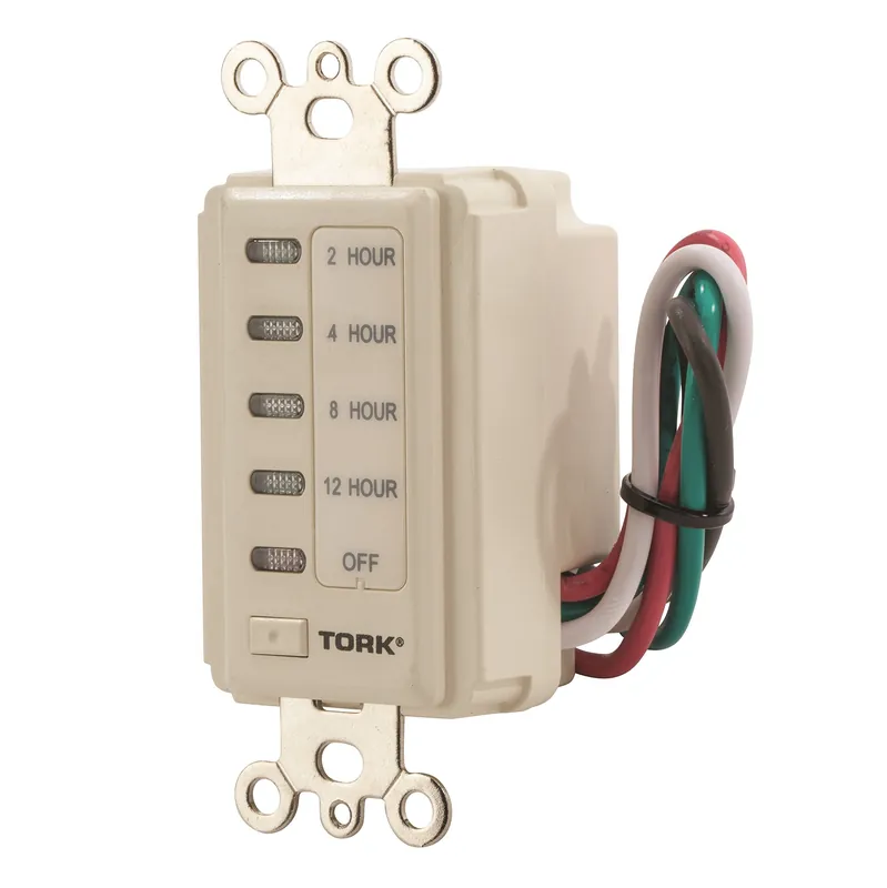 Nsi Industries D212HA D Series Electronic Auto Off In-Wall Time Switch 120 VAC (2, 4, 8, 12 Hours)