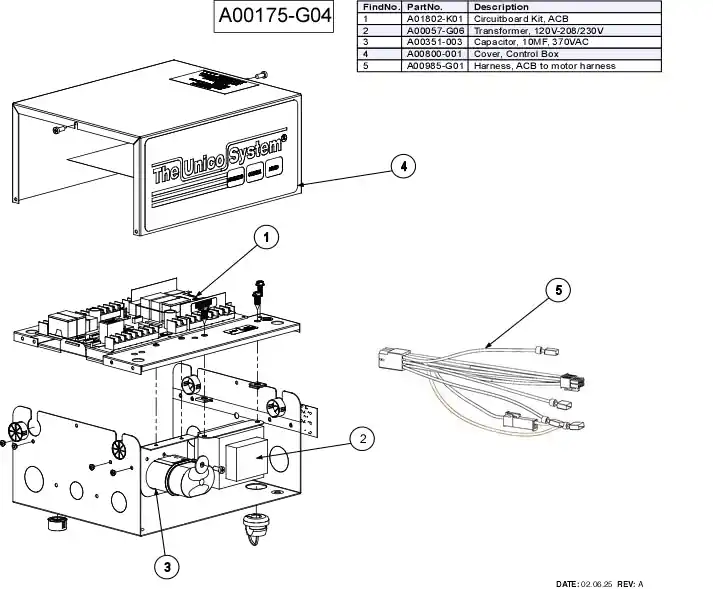 The Unico System A00175-G04