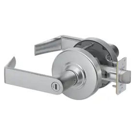 Schlage Lock PC40-RHO-626 Grade 1 Cylindrical Privacy Lock Rhodes Lever