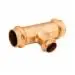 Cello Products BPT-32-32-08 BPT Tube Reducing Tee 2 x 2 x 1/2 Inch