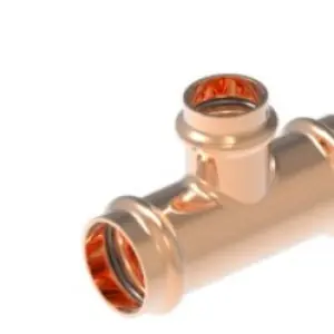 Cello Products BPT-48-48-32 Tube Tee 3 x 3 x 2 Inch