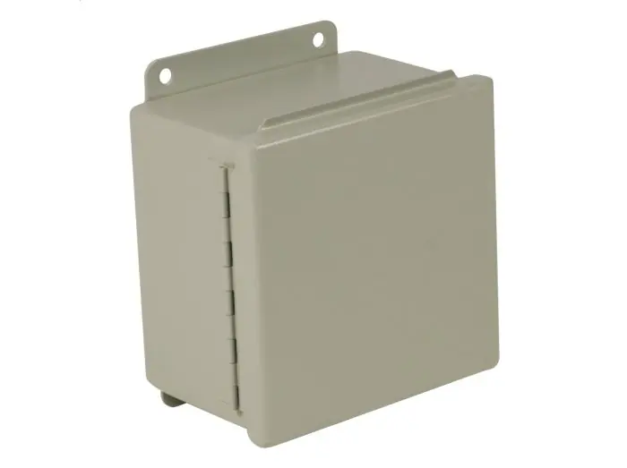 Wiegmann B060604CH NEMA 12, 13 Wall Mount Enclosure 6.0 in H x 6.0 in W x 4.0 in D