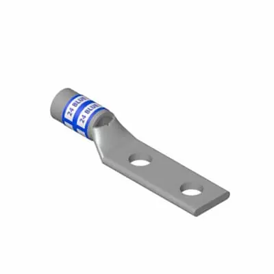 Thomas & Betts 54260 2/0AWG Bk 2Hl Cu Lug