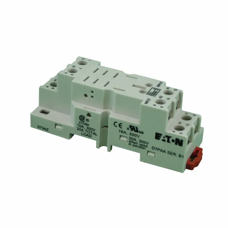Eaton D7PAA Socket Rly 300VAC 16A D7PR1 D7PR2 IP20