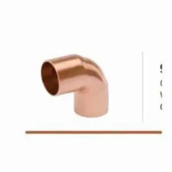 Nibco W02036 607R Copper Elbow Short Radius 90D (3/4X1/2ID) REPLACEMENT W2036