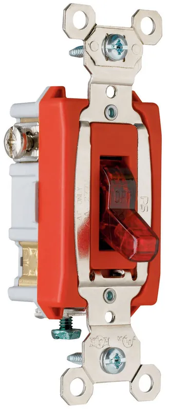 Pass & Seymour 20AC1-RPL Industrial Extra Heavy Duty Specification Grade Switch 20A