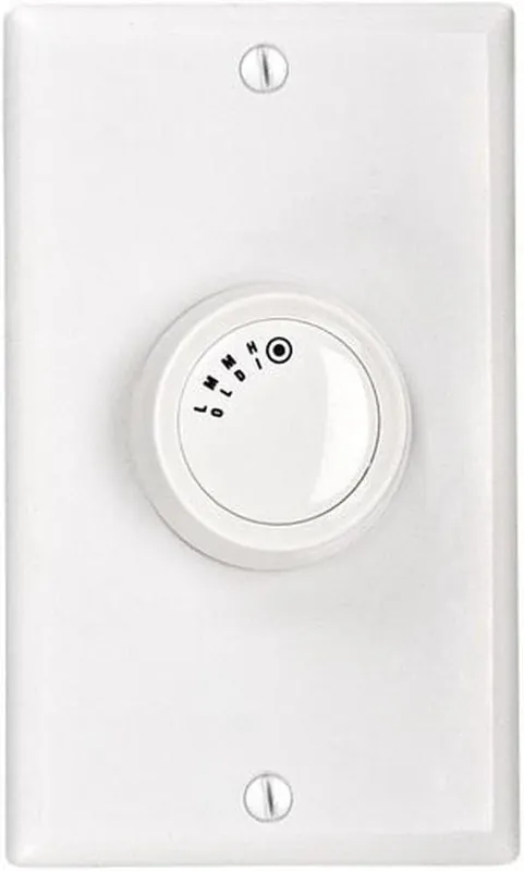 Craftmade CM-4SDH Fan Accessory Wall Mount Rotary Fan Control 1.5 Amp