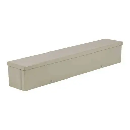 Wiegmann RSCG060696 NEMA 3R Gutter 6X6X96 Carbon Steel