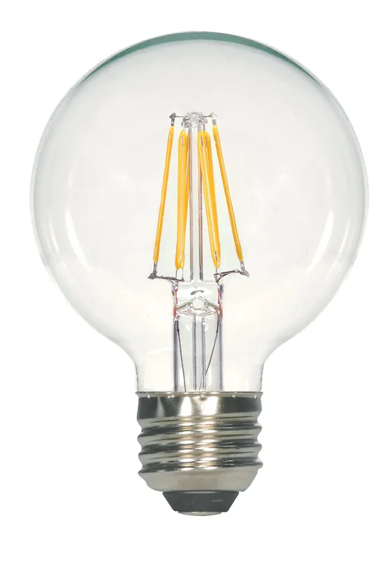 Satco S9564 LED Filament G25 Globe 6.5W