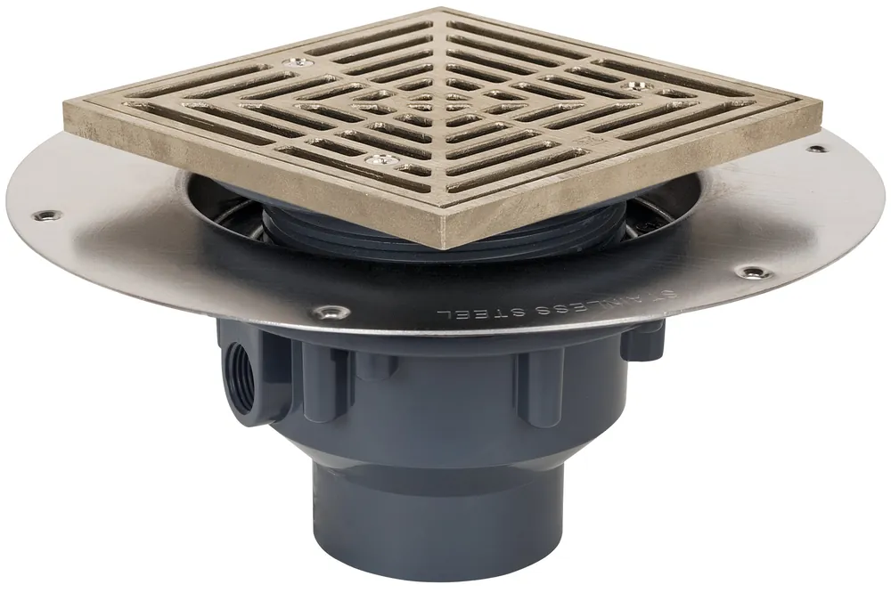 Sioux Chief 822-2PNQ Halo Floor Drain 2 inches Outlet