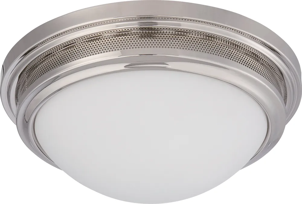 Satco 62-536 Corry LED Flush Fixture with Frosted Glass 16W