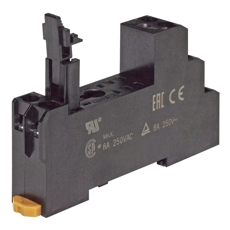 Omron P2RFZ-08-E Socket, DIN Rail/Surface Mounting, 8-Pin, Screw Terminals
