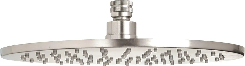 California Faucets SH-162-10.25-MBLK Ultra-Thin Round Rain Showerhead 2.5 gpm