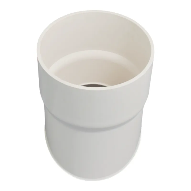 Charlotte Pipe PVC 00323 2600 16 inches DWV 45° Street Elbow (Spigot X Hub)