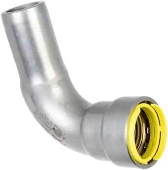 Aalberts Integrated Piping Systems PWR7481496 Apollo PowerPress Gas Bend 90° FØ 1 inches