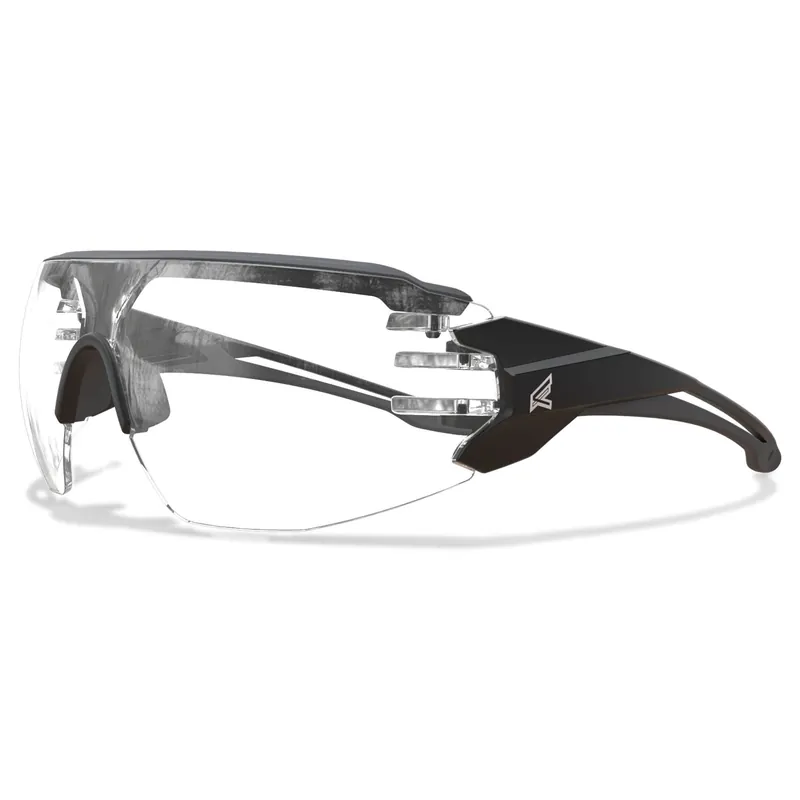 Edge Eyewear TV121VS Taven Vapor Shield Black Frame / Clear Lens