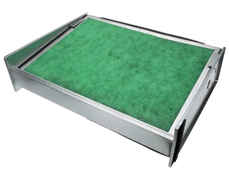 Gaylord 30905 Odor Control Filter Assembly, Single Pass, 24 inches x 6 inches x 18 inches