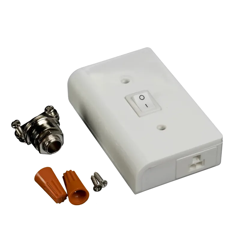 American Lighting ALSLBOX-WH-B Slim Line Hardwire Box