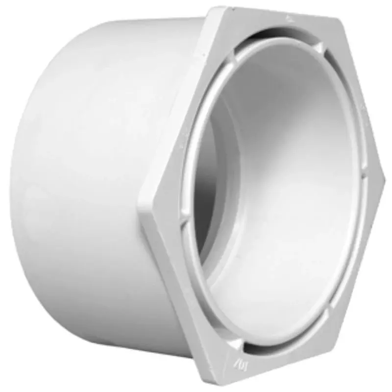 Charlotte Pipe PVC 00107 3300 DWV Concentric Reducing Bushing 16-in x 12-in