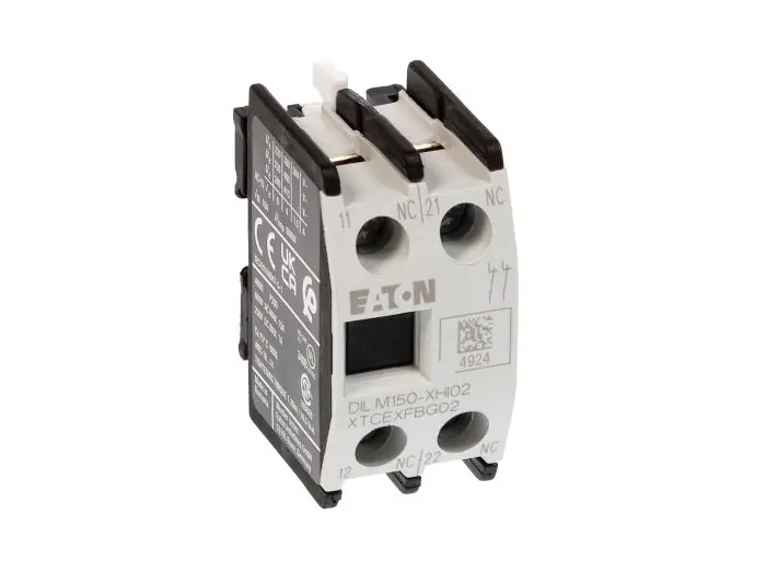 Cutler & Hammer XTCEXFBG02 Auxiliary Contact 2NC