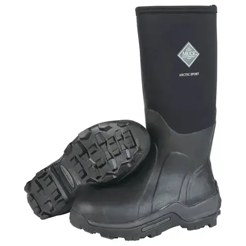 North Safety ASP-STL-BL-080 Mk Artic Sport St Black8 Size 8