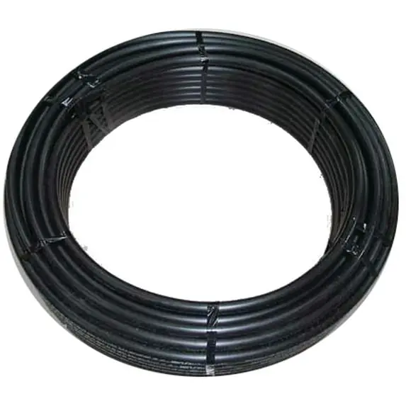 Cresline Plastic Pipe 18615 Hd 250 Flexible Pipe 1 in, Sidr 7, Polyethylene, 100 ft Coil L