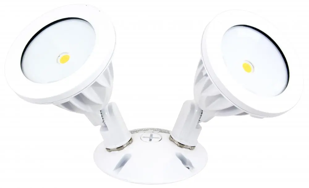 American Lighting ALV2-2H-WH Double Head LED 15.9W