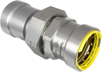 Aalberts Integrated Piping Systems PWR7482409 Apollo PowerPress Gas Straight Union FF 2 inches