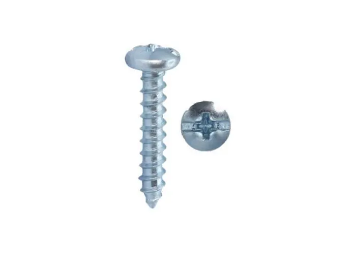 Minerallac 18813J Cully 8 x 3/4 inches Sheet Metal Screws Pan Head Combo Phillips/Slotted Zinc