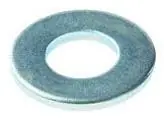 Selecta SAE6J SAE Flat Washer, No. 6, Steel