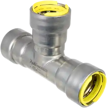 Aalberts Integrated Piping Systems PWR7481694 Apollo PowerPress Gas T-piece FFF 1 1/2 inches