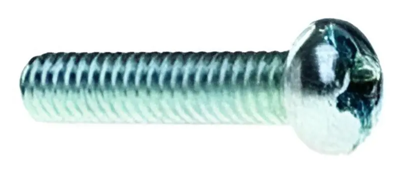 Selecta Rh61J Machine Screw 6-32 x 1 Combo Round Head Zinc In Jar