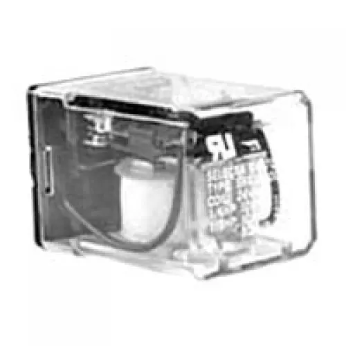 Selecta SR67S215A4 General Purpose Ice Cube Relay with Indicator Light 24VAC 10 Amp Double-Pole Double-Throw 8 Pin