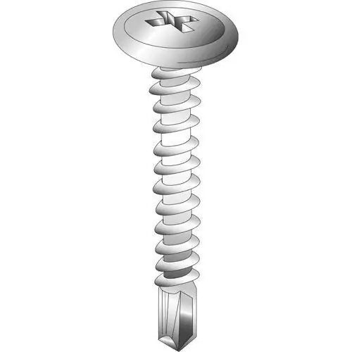 Minerallac 26813J K-Lath Self-Drilling Tek Screw 3/4 in (100/Jar)