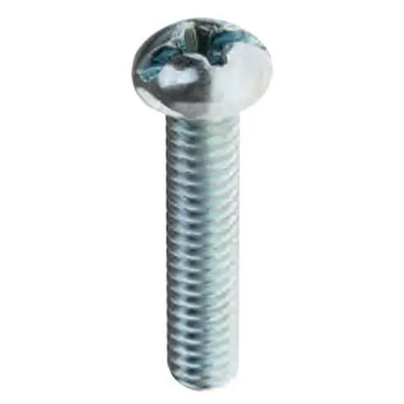 Selecta RH81J 8-32 x 1 inches Round Head Combo Machine Screws, Jar of 100