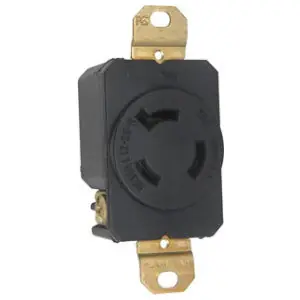Pass & Seymour L1220-R Turnlok Receptacle 20A 3-Phase 480V