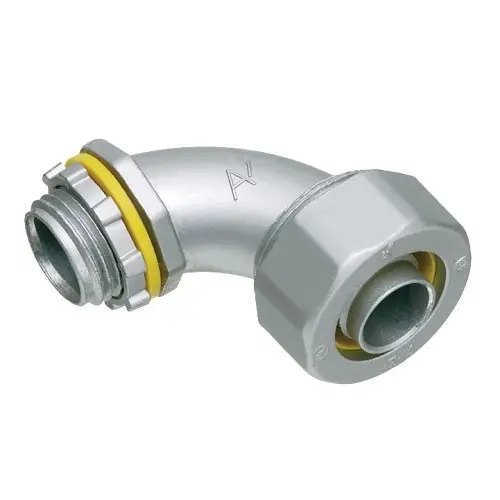 Arlington LT9038 90° Zinc Die-Cast Connector 3/8 inches