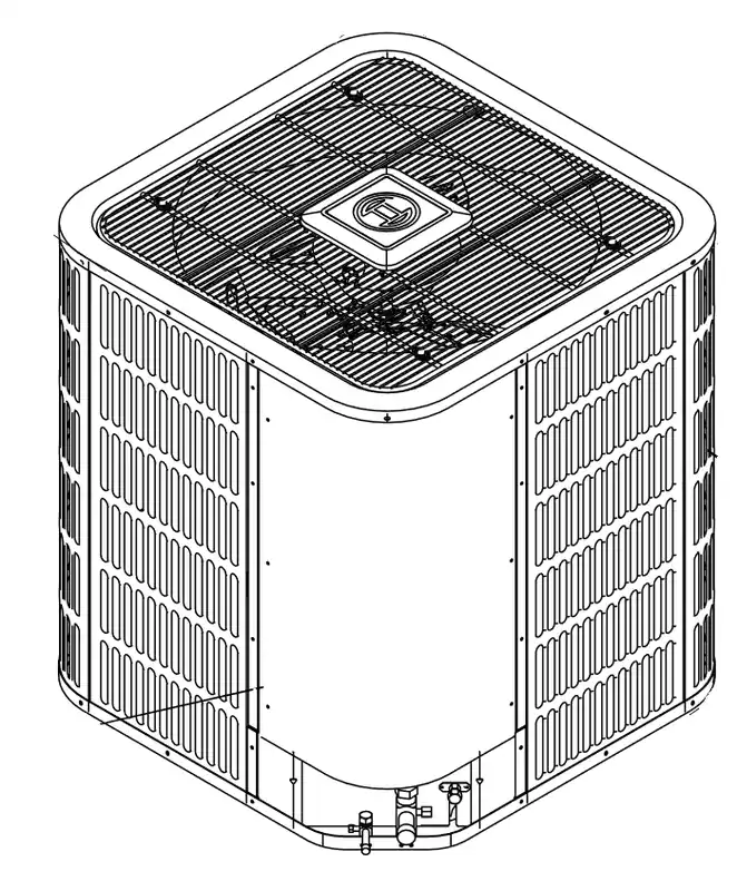 Bosch BOVA24HDN1M15G Heat Pump Inverter Condenser 2 Ton