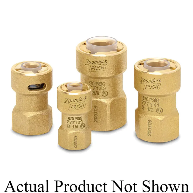 Parker 777140 ZOOMLOCK PUSH: 3/8 Flare To Push