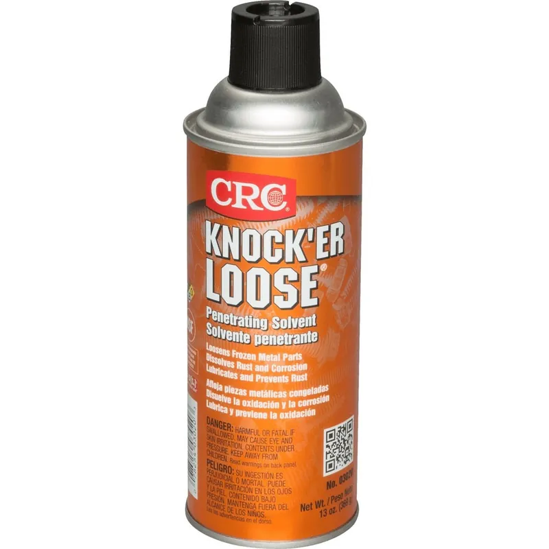 CRC 03020 Knock'er Loose Penetrating Solvent, 16oz Aerosol