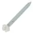 L.H. Dottie SPRT82 DOTTIE: #8 x 2 White Slotted Hex Head Register Screw - 200pk