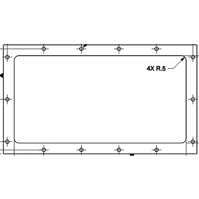 TRANE GKT04414 GASKET REFRIG ONLY APP