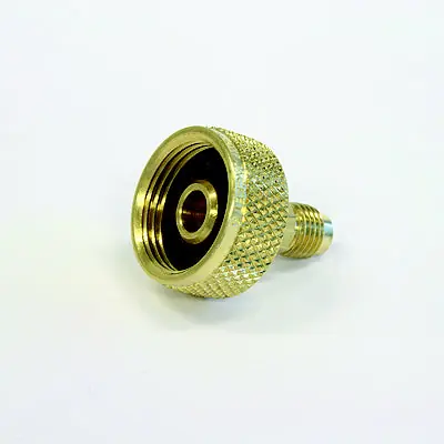 Yellow Jacket YJ-19105 125lb Cylinder Adapter 3/4 NPS x 1/4 Male Flare