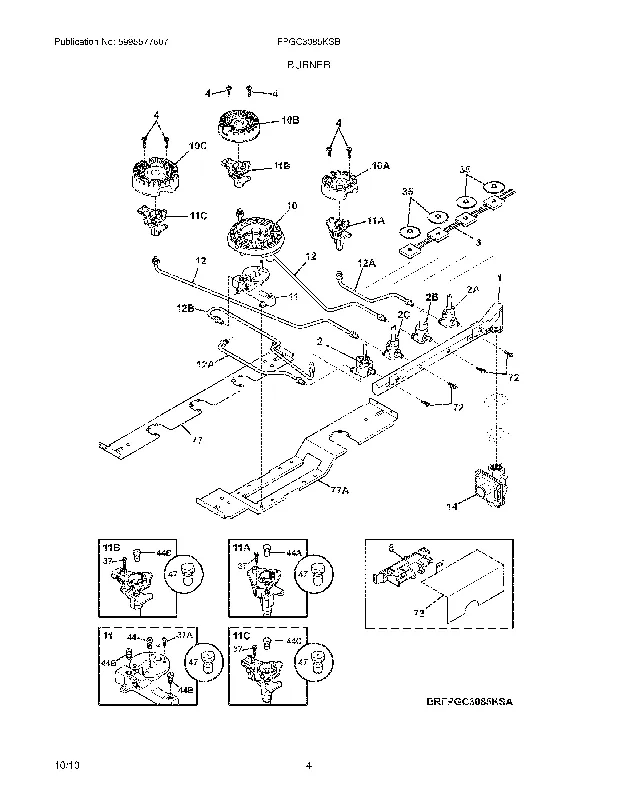 Electrolux 318565402 Conversion Kit,lp