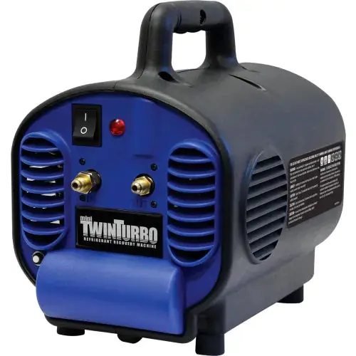 Mastercool 69400 Mini Twin Turbo Refrigerant Recovery Machine 1/2 HP