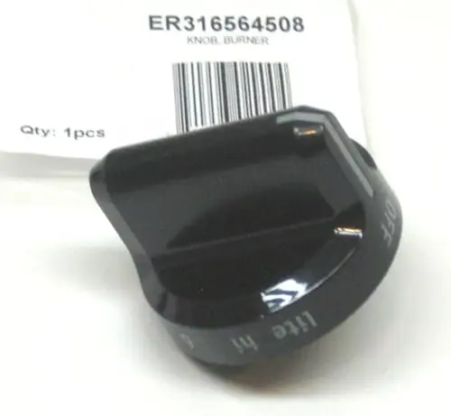 Electrolux 316564508 Burner Knob