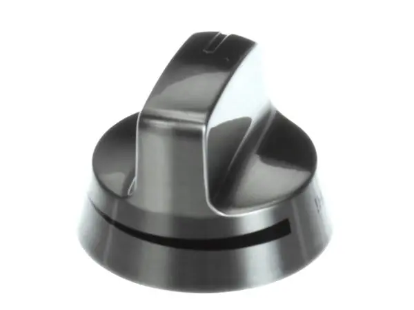 Electrolux 5304501907 Range Top Valve Knob Stainless
