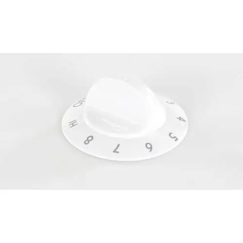 Electrolux 318164500 Knob Control White 318164500