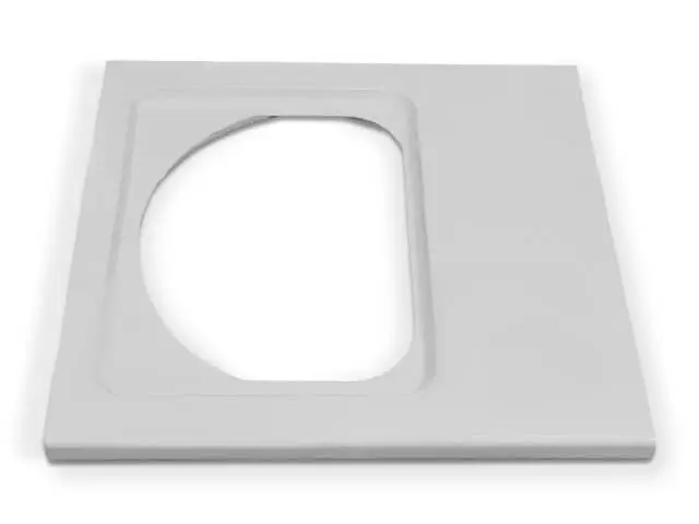 Whirlpool WPW10224856 Front Panel Wht Dryer